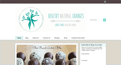 Desktop Screenshot of healthynaturalchanges.com